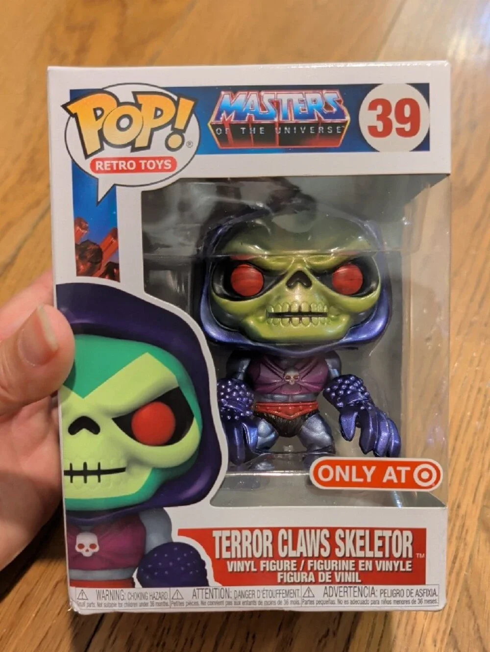 NWT Funko Pop! Masters of the Universe Skeletor and Darth Vader